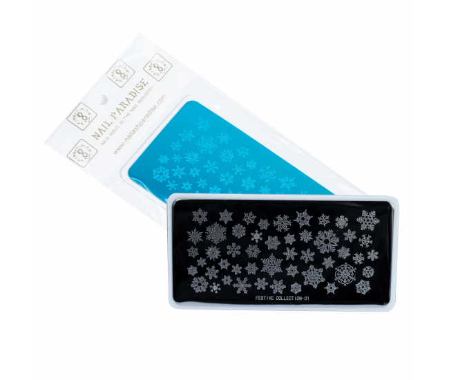 Stamping Plate - FESTIVE CILLEECTION - 01